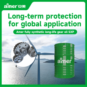 Fully synthetic long-life gear oil for high-demand transmission equipment in wind power and robotics industries