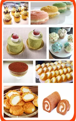 automatic puff cake machine