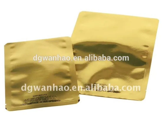 aluminum foil bag printing/aluminum foil bag for food/aluminum foil zip lock bag