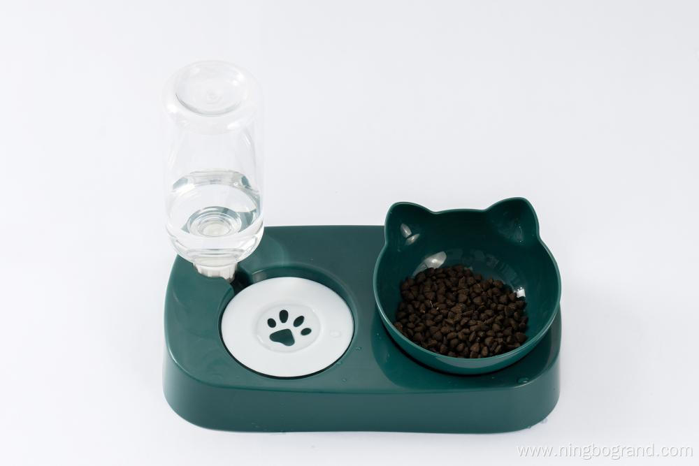 Automatic Feeder Bowl and Water Dispenser for Pets