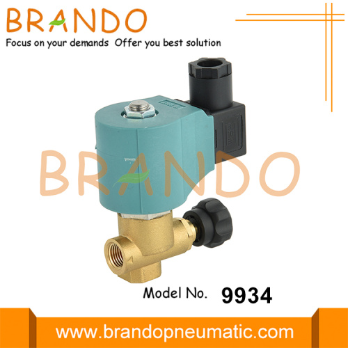 9934 CEMA Tipi Buhar Demir Solenoid Valf 220VAC