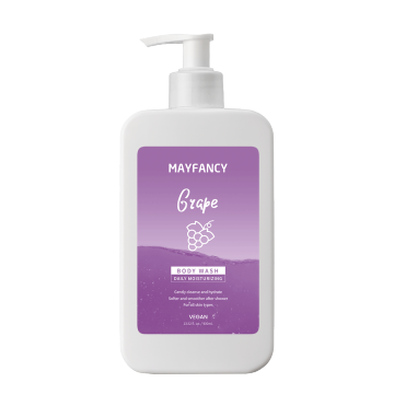 grape smell body wash for removing impurities