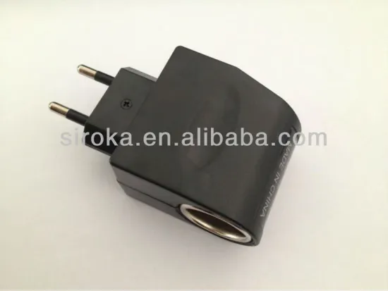 Universal AC/DC power adapter to female DC cigarette lighter Output 12V 500mA
