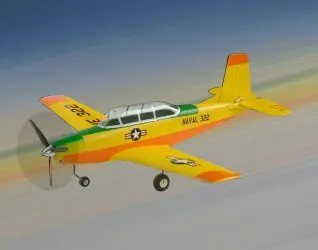 4 ch radio control T-34B airplane