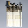 14 pcs White Handle Makeup Brush Set