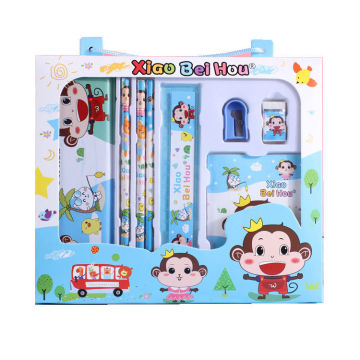8PCS Stationery Set - School Supplies for Children and Kids