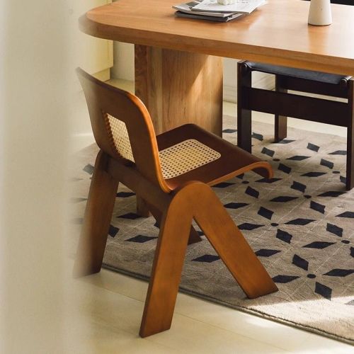 light luxury rattan chair