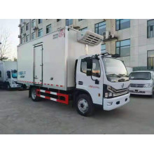 دونغفنغ 5.1m ثلاجة شاحنة آيس كريم بضائع