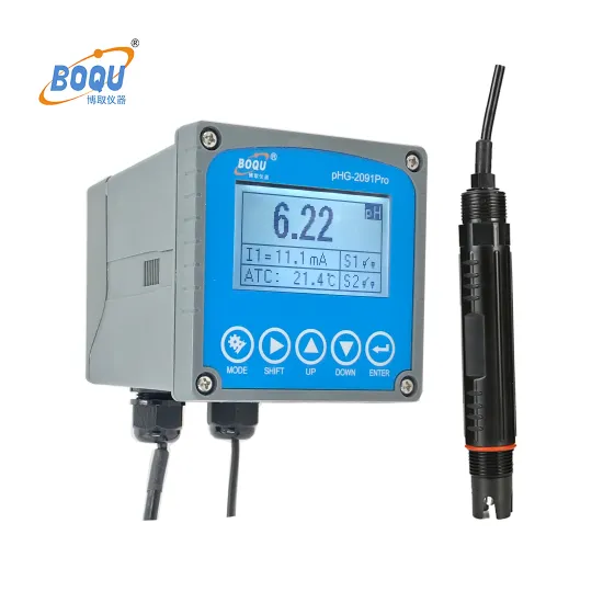 ABS Material BOQU PHG-2091pro On-line pH Meter for Water Quality Testing