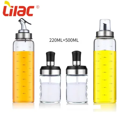 Lilac FREE Sample borosilicate seasoning/oil dispenser