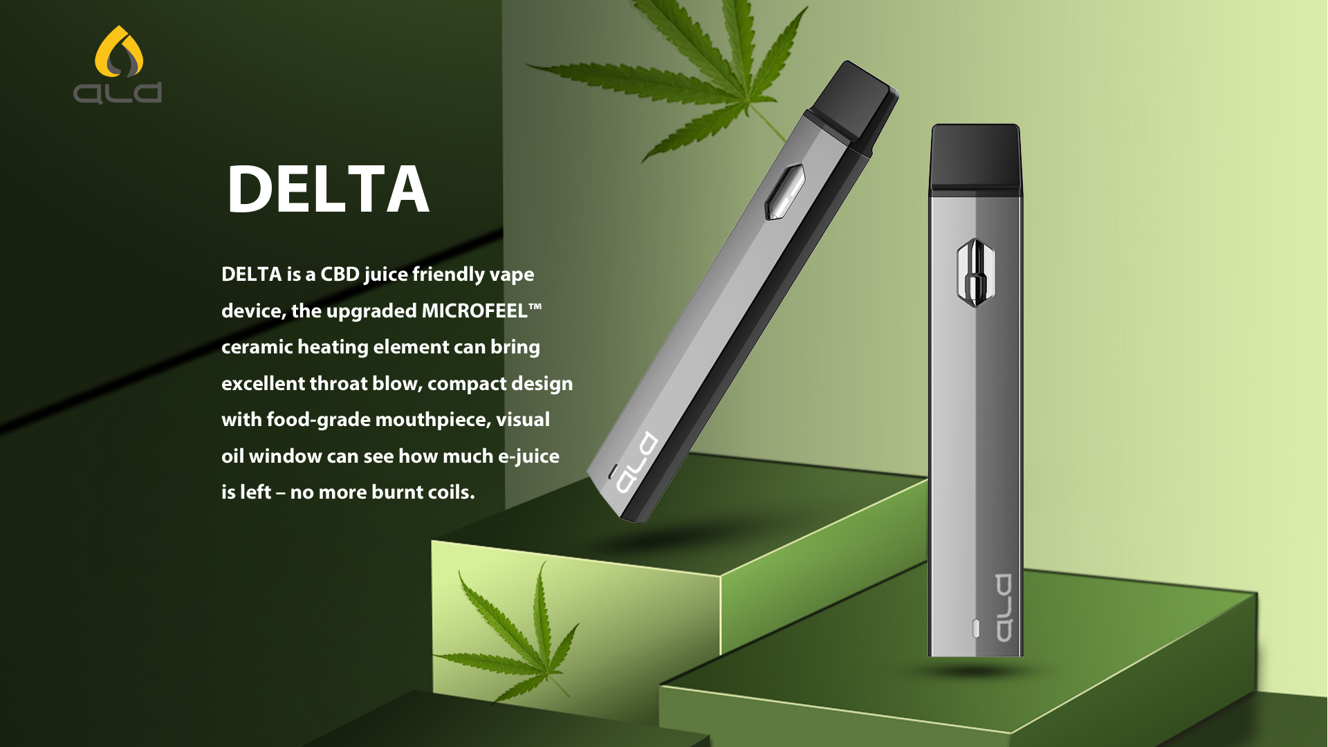 Delta Disposable Cbd Pod System 맞춤형 Vape, 고품질 Delta