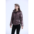 ladies coat with belt,made of 100% polyester vendors