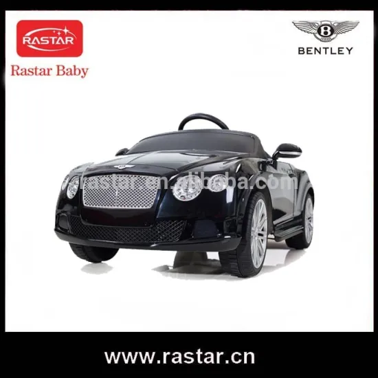 2016 RASTAR Bentley car type rc baby ride on radio control electric toy car 12V