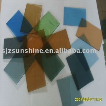 tinted sheet glass