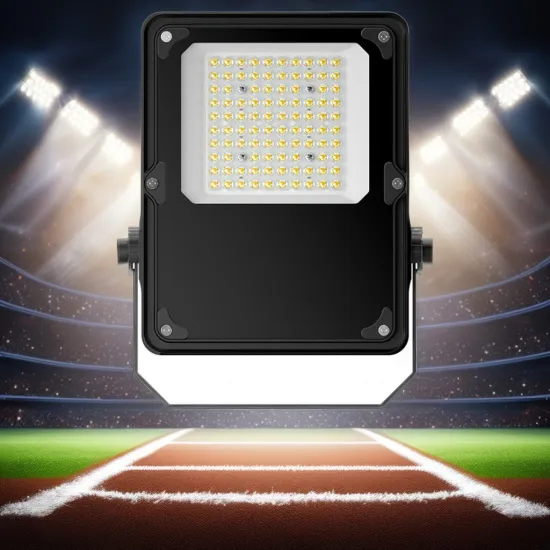 50W Slim LED Floodlight - Energy Saving Aluminum Body for Stadiums & Football Fields