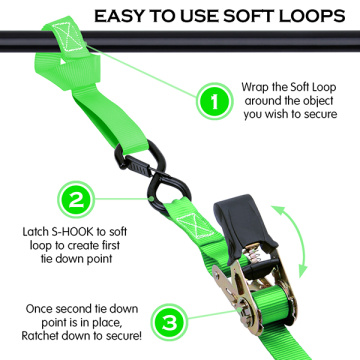 Brotte de liaison en métal avec le crochet