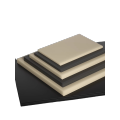 黒い骨ant骨ABS ESDエンジニアリングプラスチックハードボード
