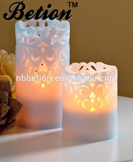 flameless led wax candles led carved real wax candles home decoration led candles led paraffin candles