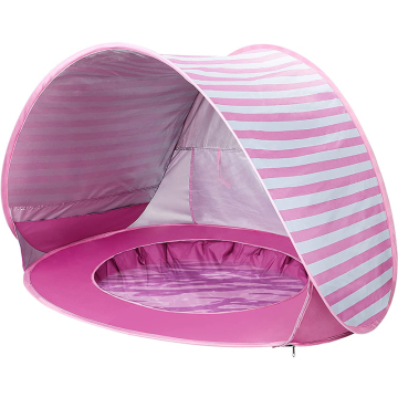 Khemah Shelter Sun Shelter Pop-up UV untuk kolam renang, kanak-kanak, perkhemahan luaran, dan pantai