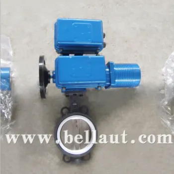 Electric Wafer Type Butterfly Valve