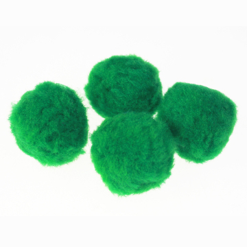 Jumbo Acrylic Pompom palla verde assortito