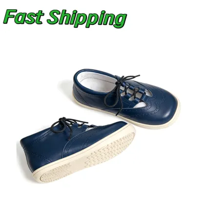 barefoot kids casual shoes navy blue