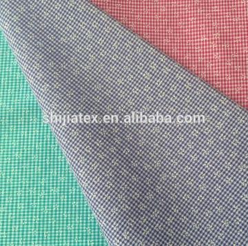 100% polyester yarn dyed pigment printed fabric