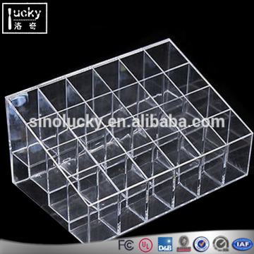 Colorful and beautiful avaliable customized acrylic cosmetic display