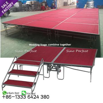 Portable Foldable Wedding Banquet Party Stage Furniture Rental