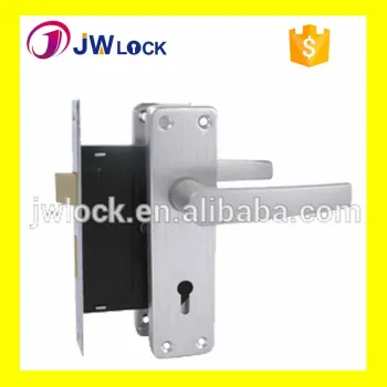 Aluminium Handle Lock 2 Levers DY685-24 Mortise door lock set