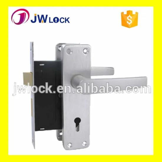 Aluminium Handle Lock 2 Levers DY685-24 Mortise door lock set
