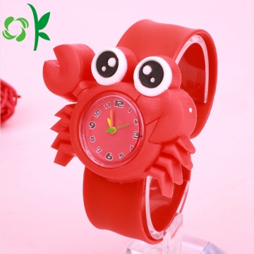 Cartoon Animal Shape Silicone Watch Bands Slap Bracelet