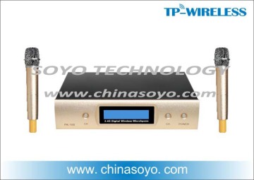 Wireless Microphone System for Conferences, Karaoke, Classrooms