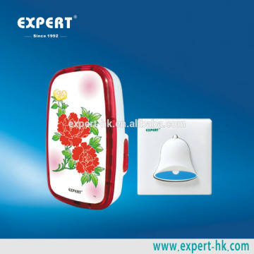Plug-in Wireless Digital Doorbell Flower designs