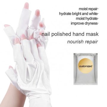 Filmmaske Handschuh brechen die nahrhafte Handmaske