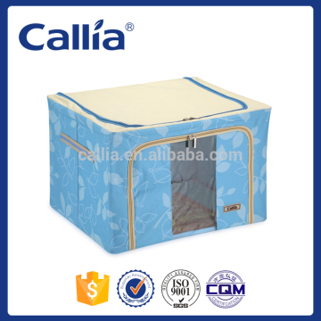 2016 New Non-woven Manufacturer Foldable Zipper Storage Box for Home Use