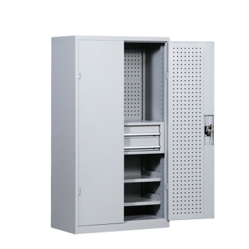 Customizable Hot Sale Professional Garage Tool Cabinet with 2 Drawers and Steel Workshop Storage