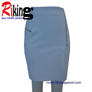 Fashion Ladies Garment Solid Color Skirt