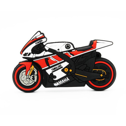 Memoria USB de motocicleta de PVC personalizada