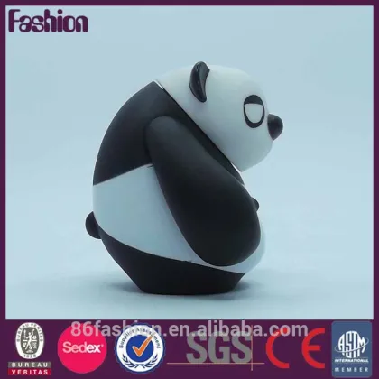 Panda funko pop vinyl figure,custom mini cartoon 3d vinyl figure toy