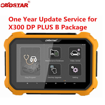 1-Year Update Service for OBDSTAR X300 DP PLUS B Package: Keeping Your Diagnostic Tool Up-to-Date