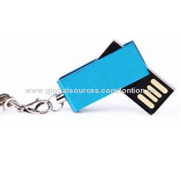 Swirling USB Flash Drive, Customized Logos and Colors Accepted