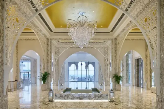 Elegant modern glass lobby chandelier lamp drop