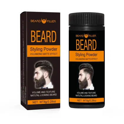 Men's Beard and Mustache Fluffing Powder - Beard Styling Powder