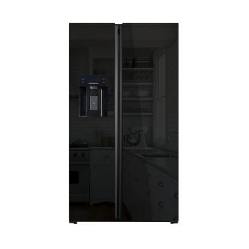 608L R600a Energy-Saving Frost-Free Built-In Side-by-Side Refrigerator with Ice Maker