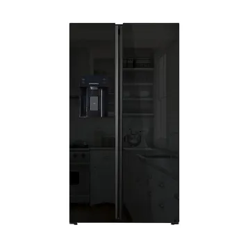 608L R600a Energy-Saving Frost-Free Built-In Side-by-Side Refrigerator with Ice Maker