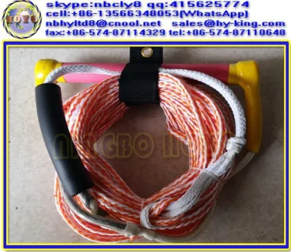 Poly towable rope , pe airhead airhead rope , polyethylene towable tube ropes