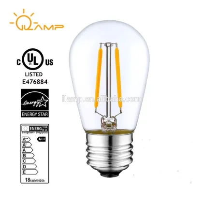 ilamptech Vintage Style LED Feit Electric Vintage Style Edison Filament Light Bulbs E26/E27 AC110V-240V 60-80LM