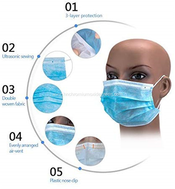 3-plyDisposable Medical Face Mask CE FDA ISO