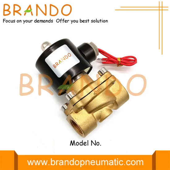 2W Series 2W0160-15 1/2'' Brass Water Solenoid Valve